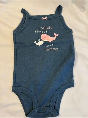 Carter's NWOT Navy Infant Tank Bodysuit